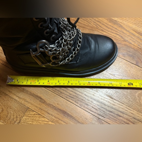 Demonia Disorder 301 Brass Knuckle Boots RARE - Picture 12 of 12